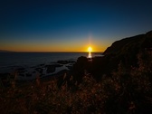 夕焼けの名所として知られる『泊村』。ここで目にする夕焼けは、まさに圧巻です。