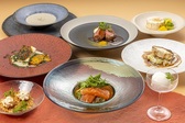 シェフおすすめの洋食コースを堪能（一例）