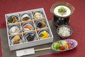 地元食材を使った朝食御膳