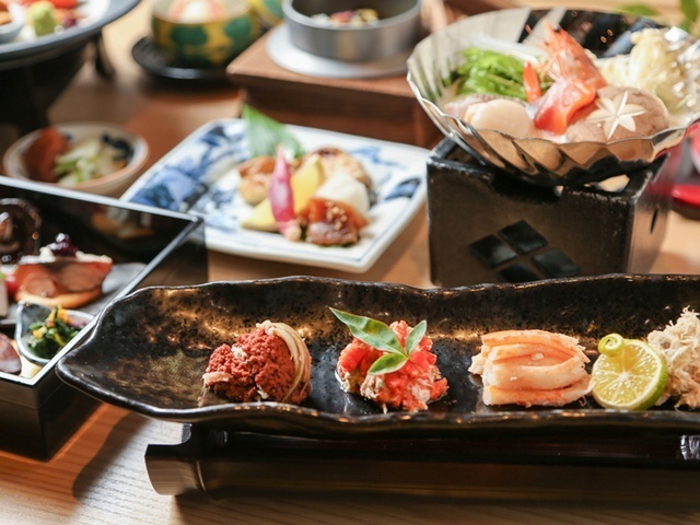 ・日本海会席／日本海と福井で採れた様々な旬の食材を堪能
