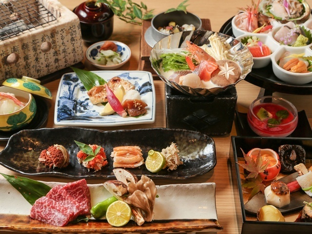 ・大平庵会席／日本海と福井で採れた様々な旬の食材を堪能