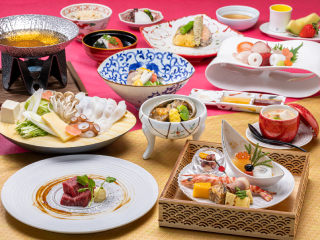 料理長おまかせ！特別会席〈イメージ〉※季節ごとに料理内容が変わります。
